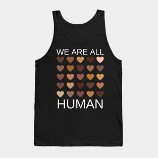 We are all human black history Tank Top